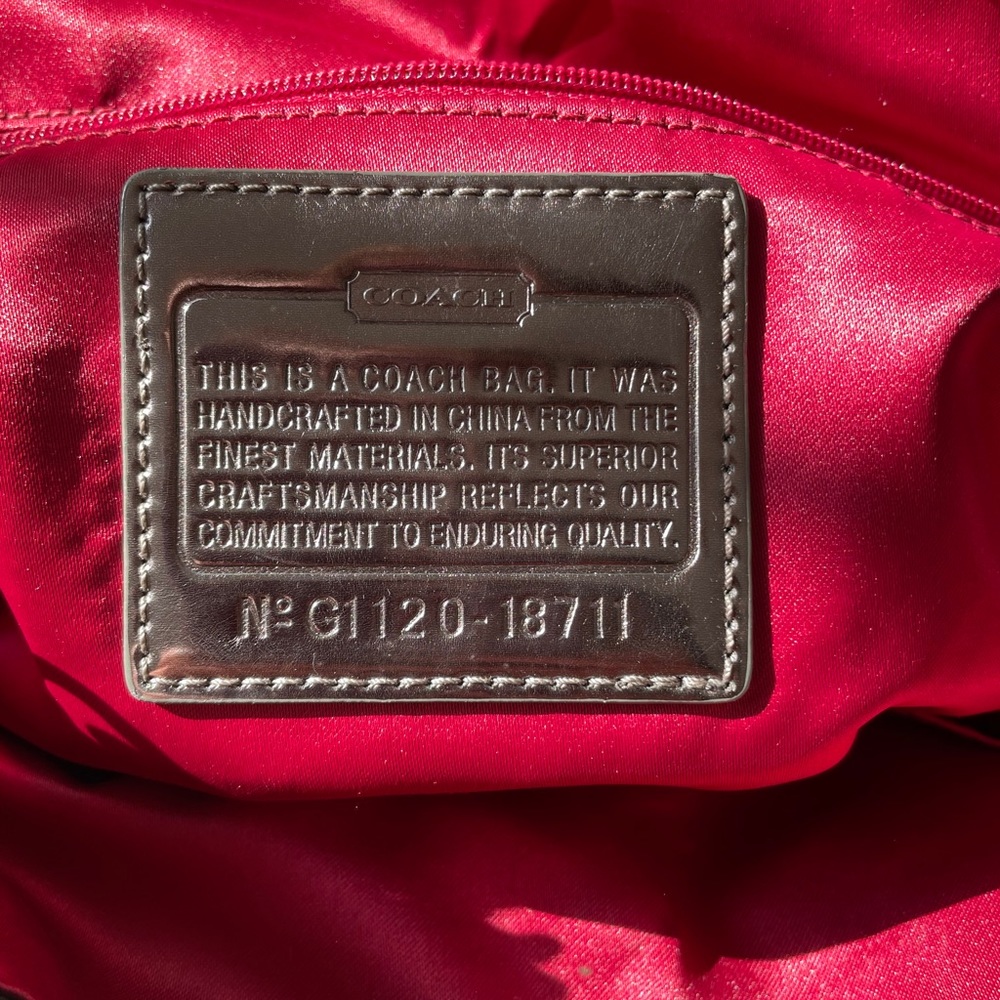 Large Coach Poppy Bag - Picture 2 of 2